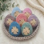 Crochet Granny Square Easter Egg Pattern 7