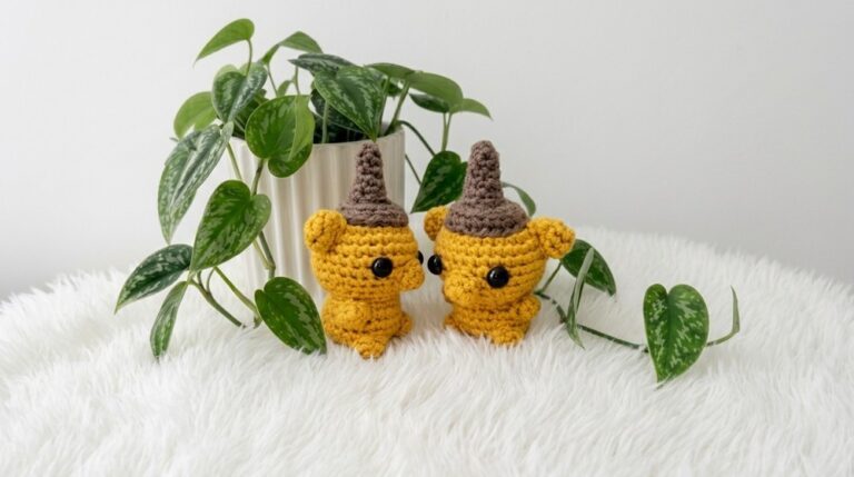 Crochet Honey Bear Amigurumi Pattern 6