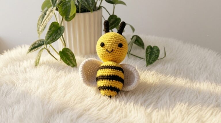 Crochet Honey Bee Amigurumi Pattern 7