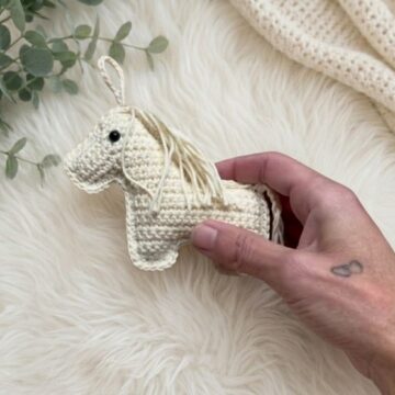 Crochet Horse Keychain Amigurumi Pattern 6
