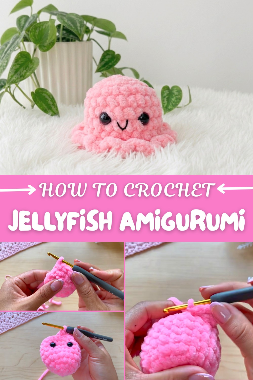 Crochet Jellyfish Amigurumi Pattern