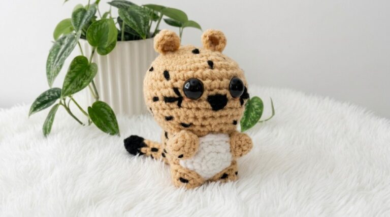Crochet Leopard Amigurumi Pattern 6