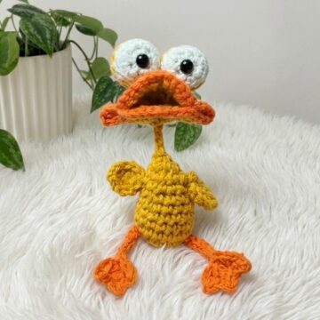 Crochet Little Duck Amigurumi Pattern 6