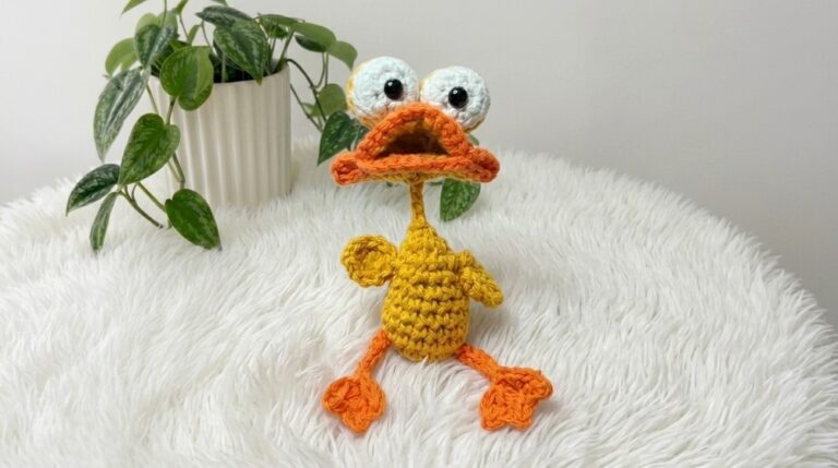 Crochet Little Duck Amigurumi Pattern 6