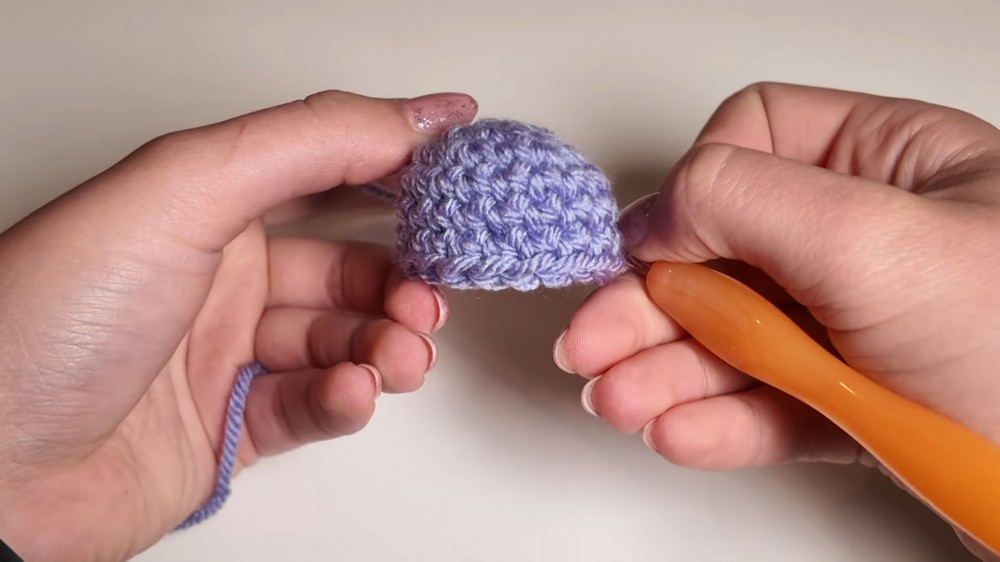 Crochet Mini Octopus Keychain Pattern 3