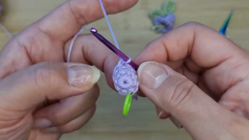 Crochet Miniature Bluebell Flower Pattern 2