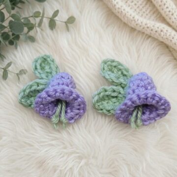Crochet Miniature Bluebell Flower Pattern 7