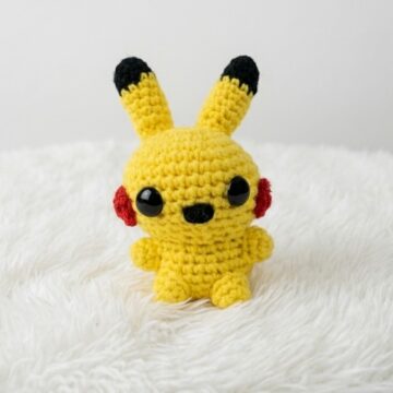 Crochet Pokemon Pikachu Amigurumi Pattern 6