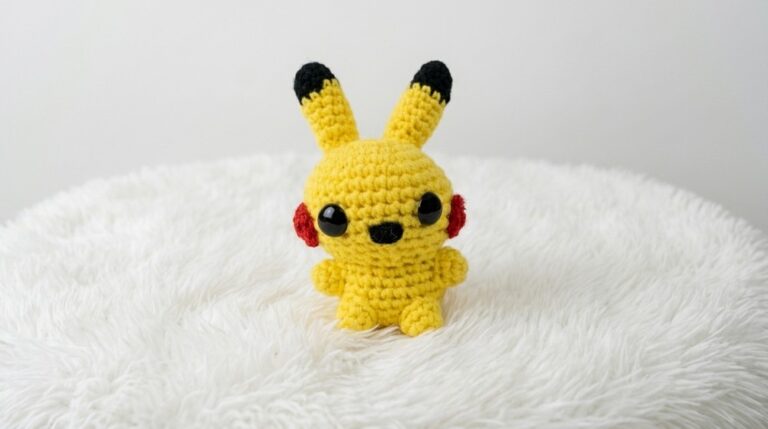 Crochet Pokemon Pikachu Amigurumi Pattern 6
