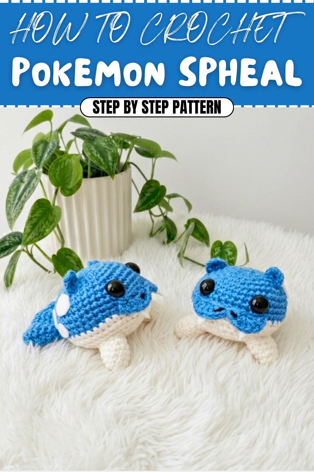 Crochet Pokemon Spheal Amigurumi Pattern (1)