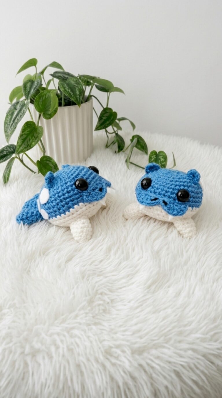 Crochet Pokemon Spheal Amigurumi Pattern 6