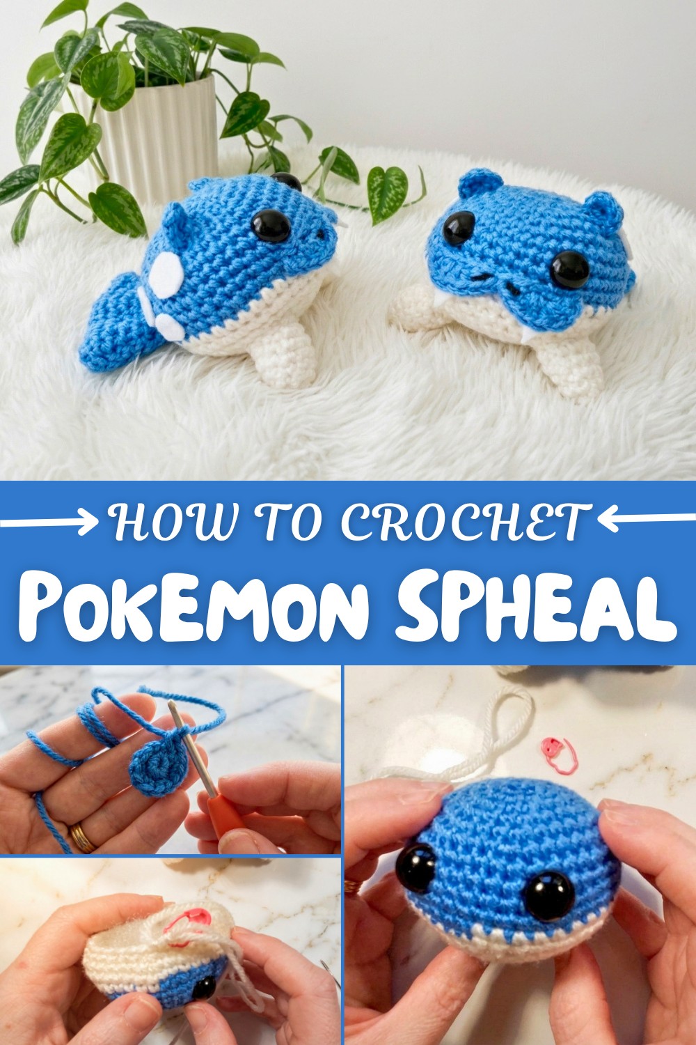 Crochet Pokemon Spheal Amigurumi Pattern