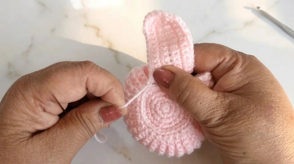 Crochet Shell Mini Coin Purse Pattern 5
