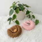 Crochet Shell Mini Coin Purse Pattern 6