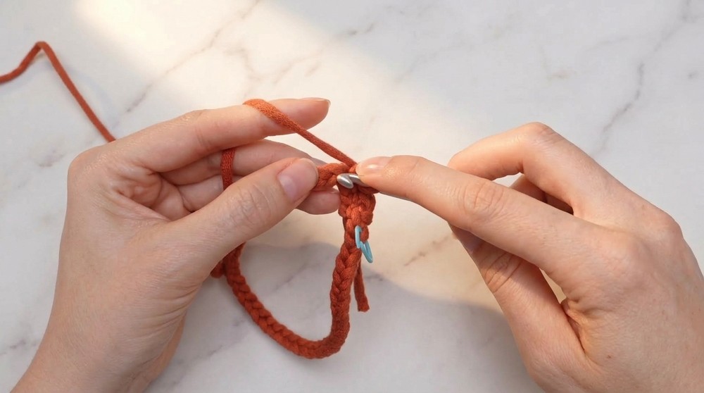 Crochet Spider Web Collar Pattern 2