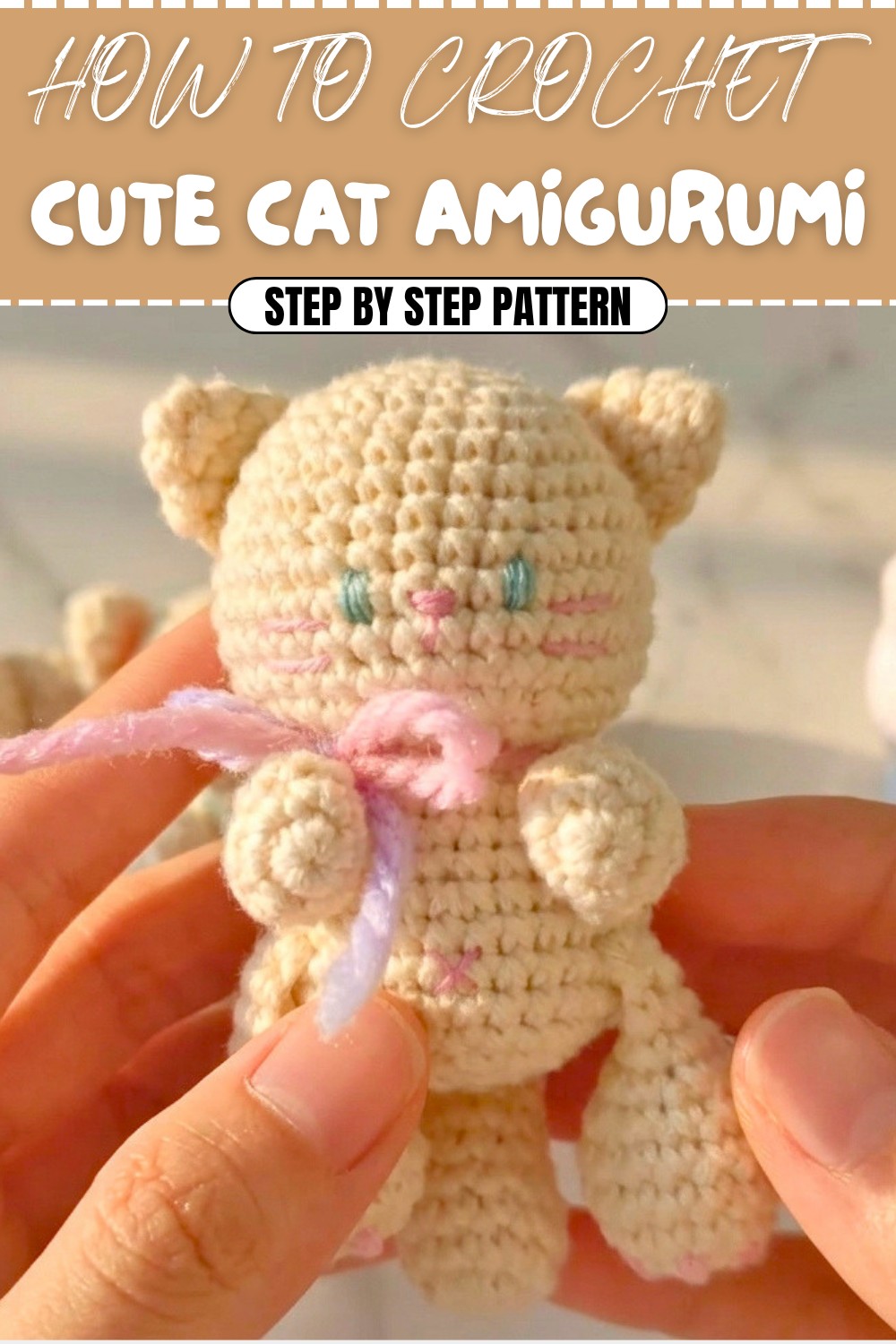 Cute Crochet Cat Amigurumi Pattern (1)