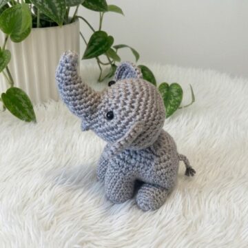 Cute Crochet Elephant Amigurumi Pattern 6