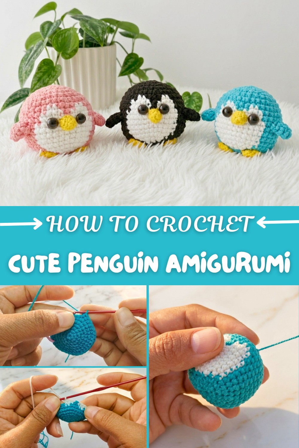 Cute Crochet Penguin Amigurumi Pattern