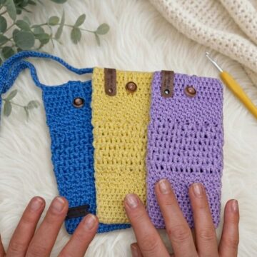 Cute Crochet Phone Pouch Pattern 6