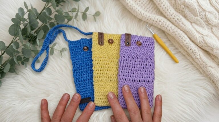 Cute Crochet Phone Pouch Pattern 6