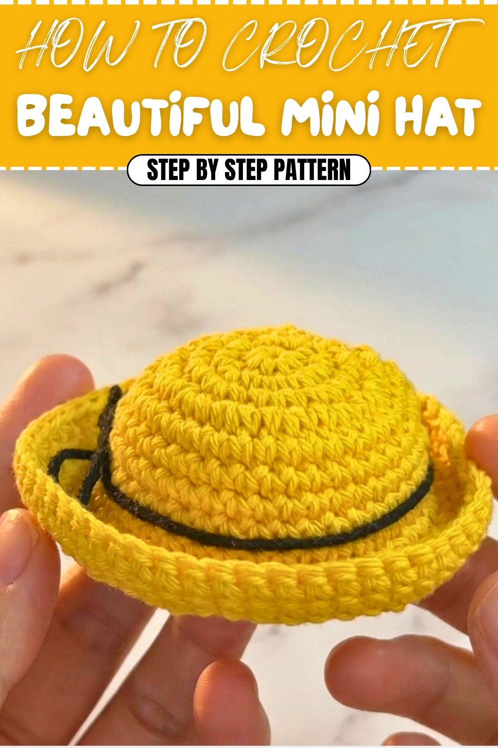 Free Beautiful Crochet Mini Hat Pattern