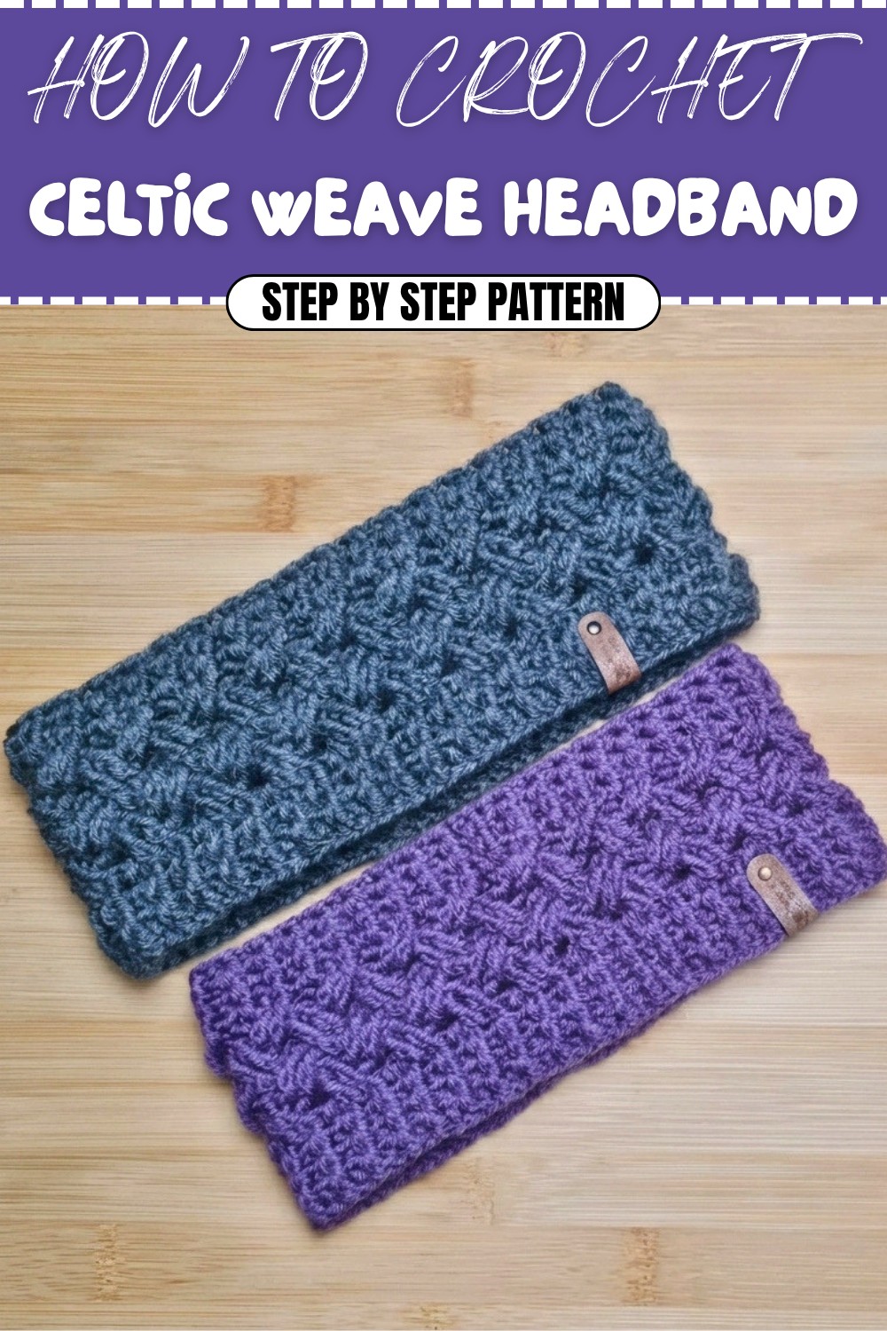Free Crochet Celtic Weave Headband Pattern