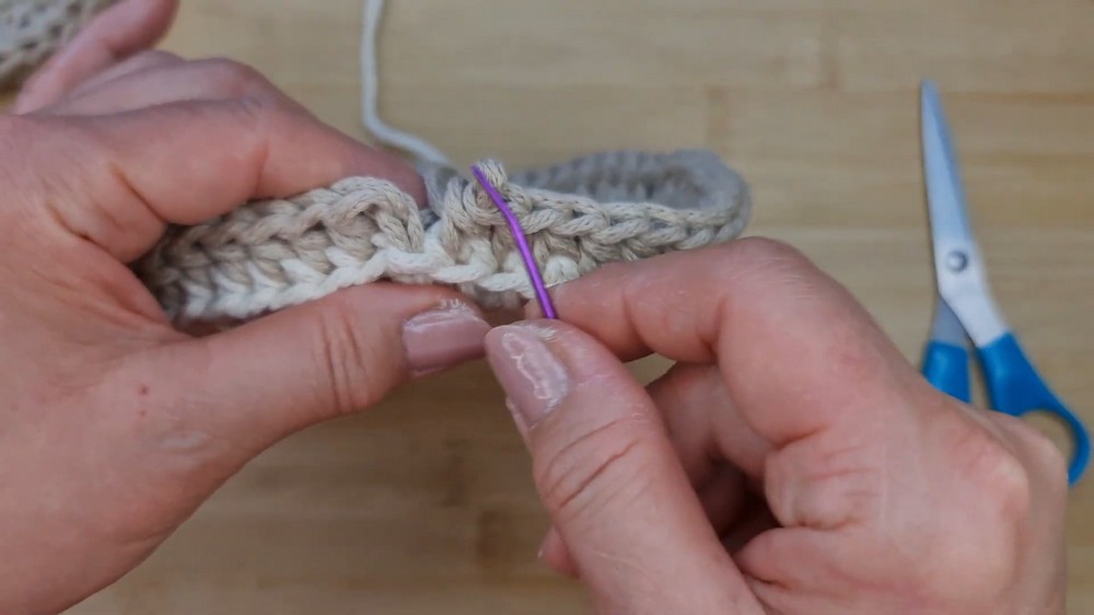 Quick Crochet Basket Tray Pattern 5