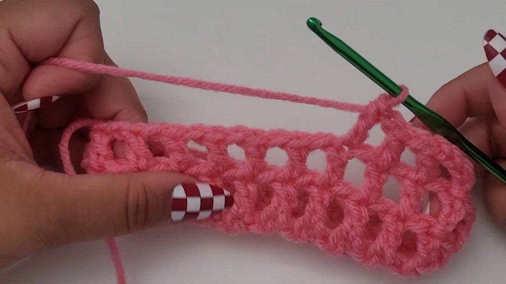 Quick Crochet Mesh Tote Bag Pattern 3
