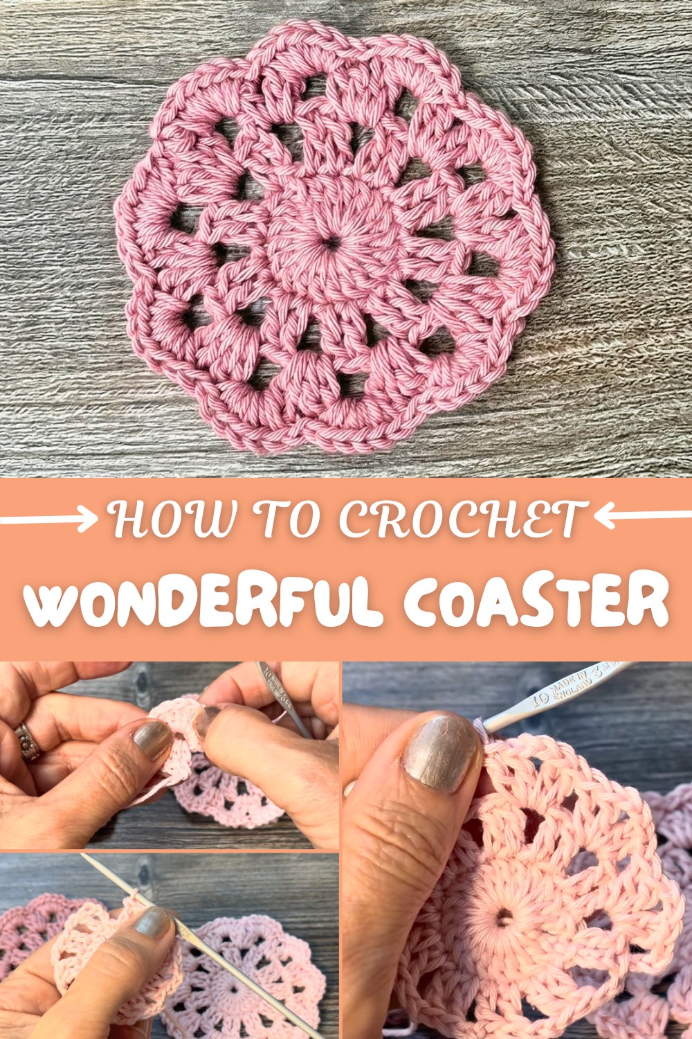Wonderful Crochet Coaster Pattern
