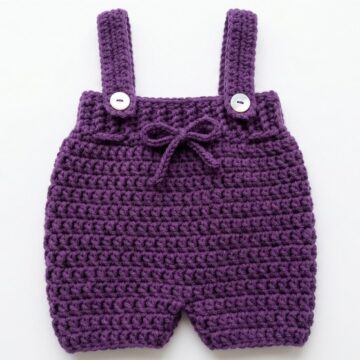 Amazing Crochet Baby Romper Pattern 7