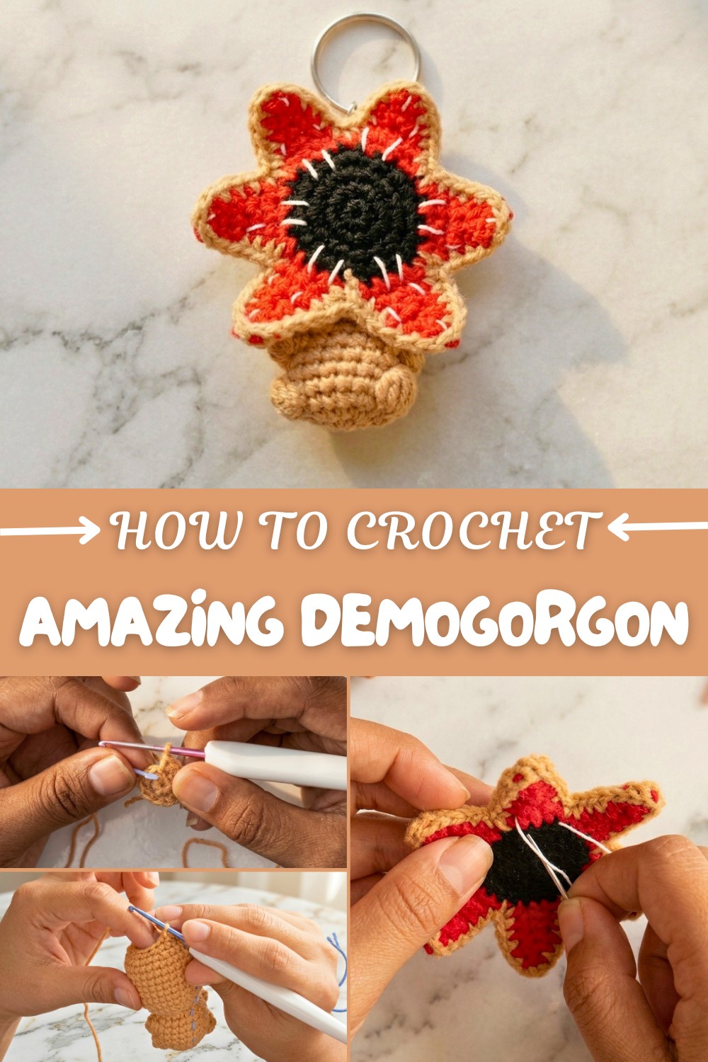 Amazing Crochet Demogorgon Pattern