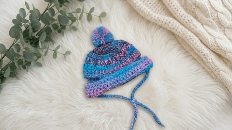 Beautiful Crochet Cat Beanie Pattern 6
