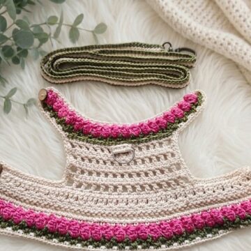 Beautiful Crochet Cat Harness Pattern 5