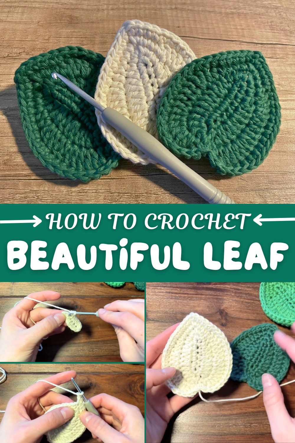 Beautiful Crochet Leaf Pattern