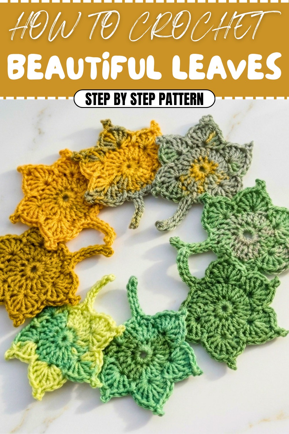 Beautiful Crochet Leaves Pattern (1)