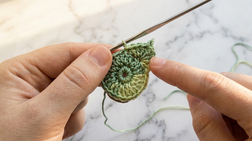 Beautiful Crochet Leaves Pattern 3
