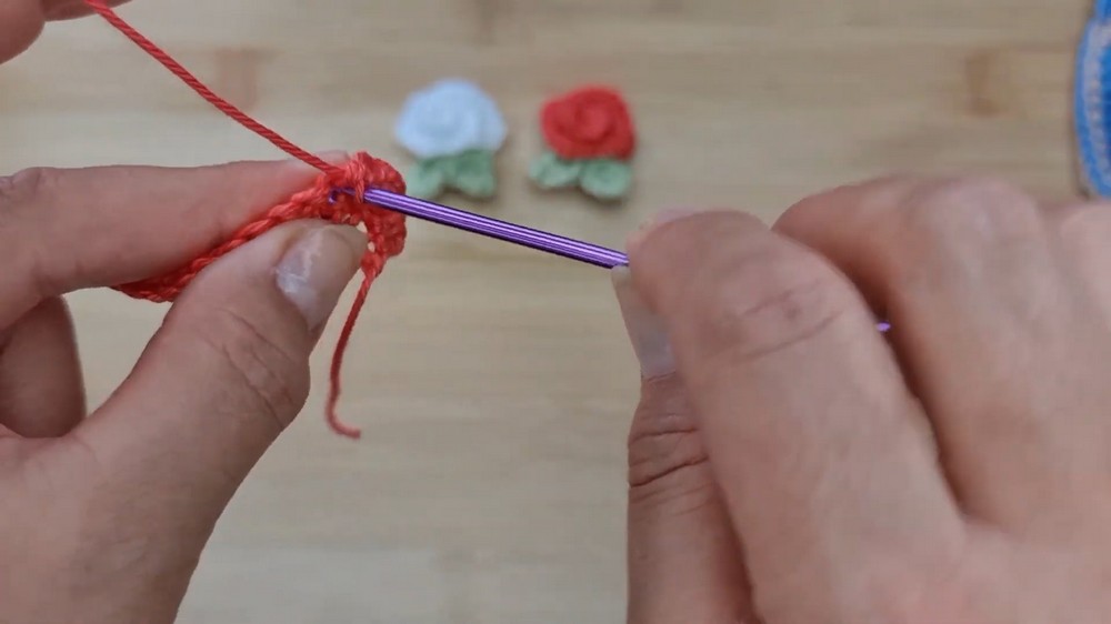 Beautiful Crochet Mini Rose Pattern 2