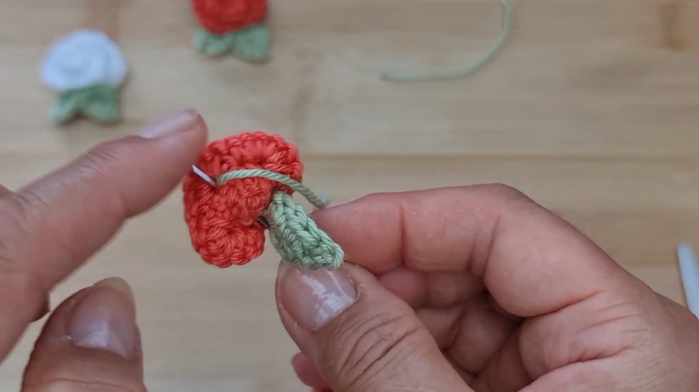 Beautiful Crochet Mini Rose Pattern 5