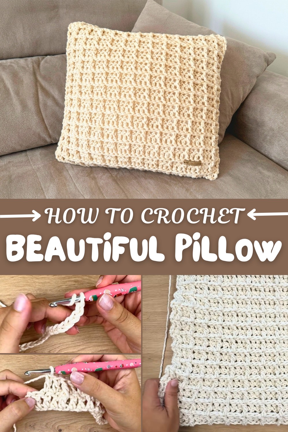 Beautiful Crochet Pillow Pattern