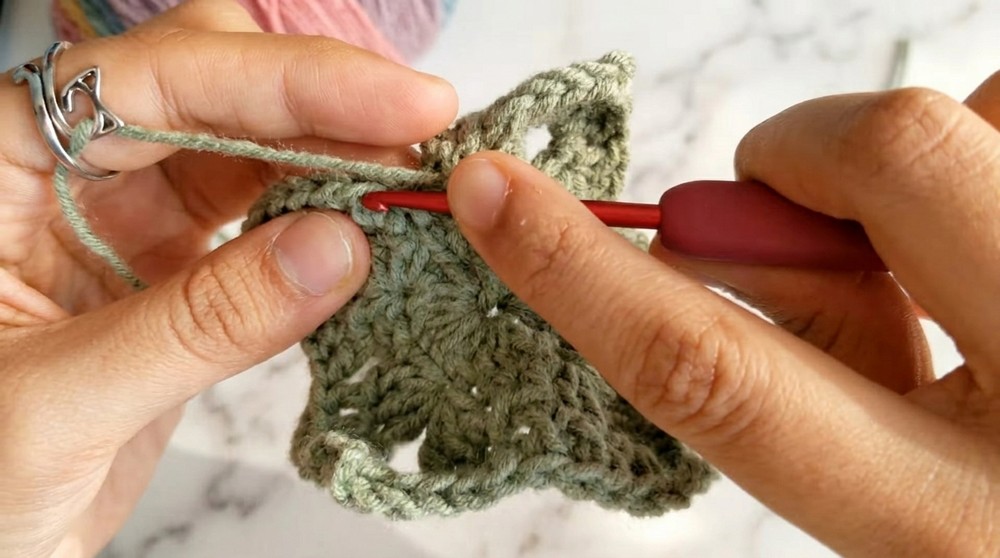 Colorful Crochet Star Blanket Pattern 3