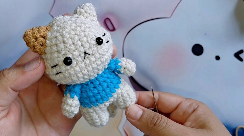 Crochet Amigurumi Kitten Pattern 6