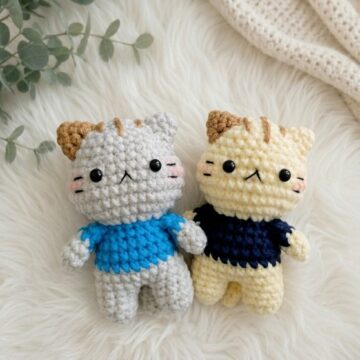 Crochet Amigurumi Kitten Pattern 7