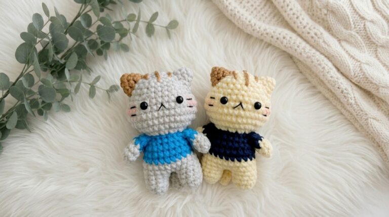 Crochet Amigurumi Kitten Pattern 7