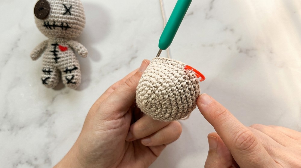 Crochet Amigurumi Voodoo Doll Pattern 3