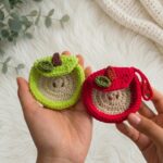 Crochet Apple Coin Purse Pattern 6