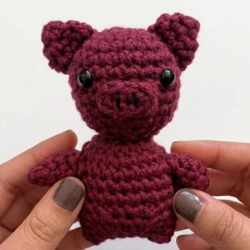 Crochet Baby Piglet Amigurumi Pattern 8