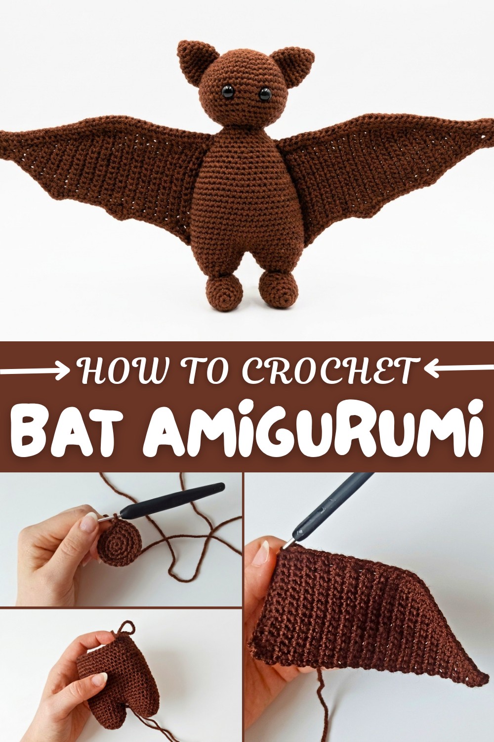 Crochet Bat Amigurumi Pattern
