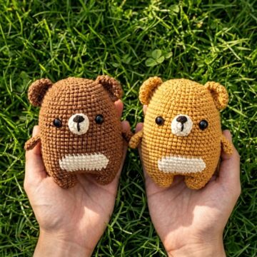Crochet Bear Amigurumi Pattern 7