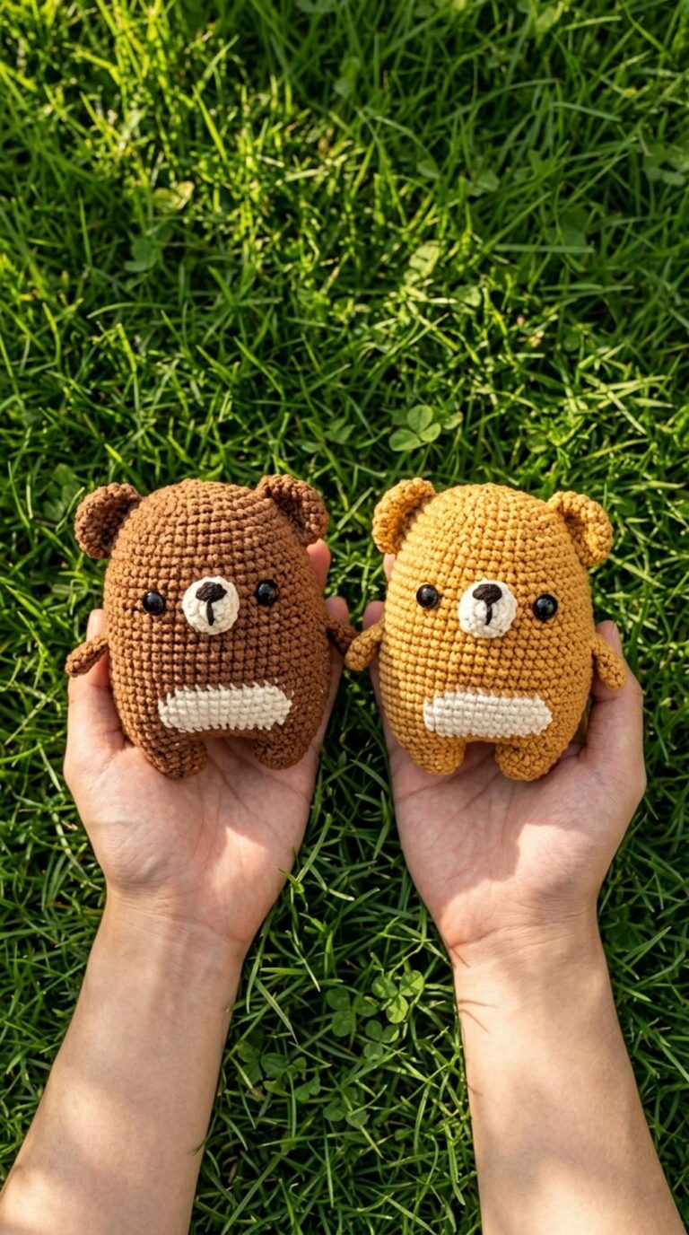 Crochet Bear Amigurumi Pattern 7
