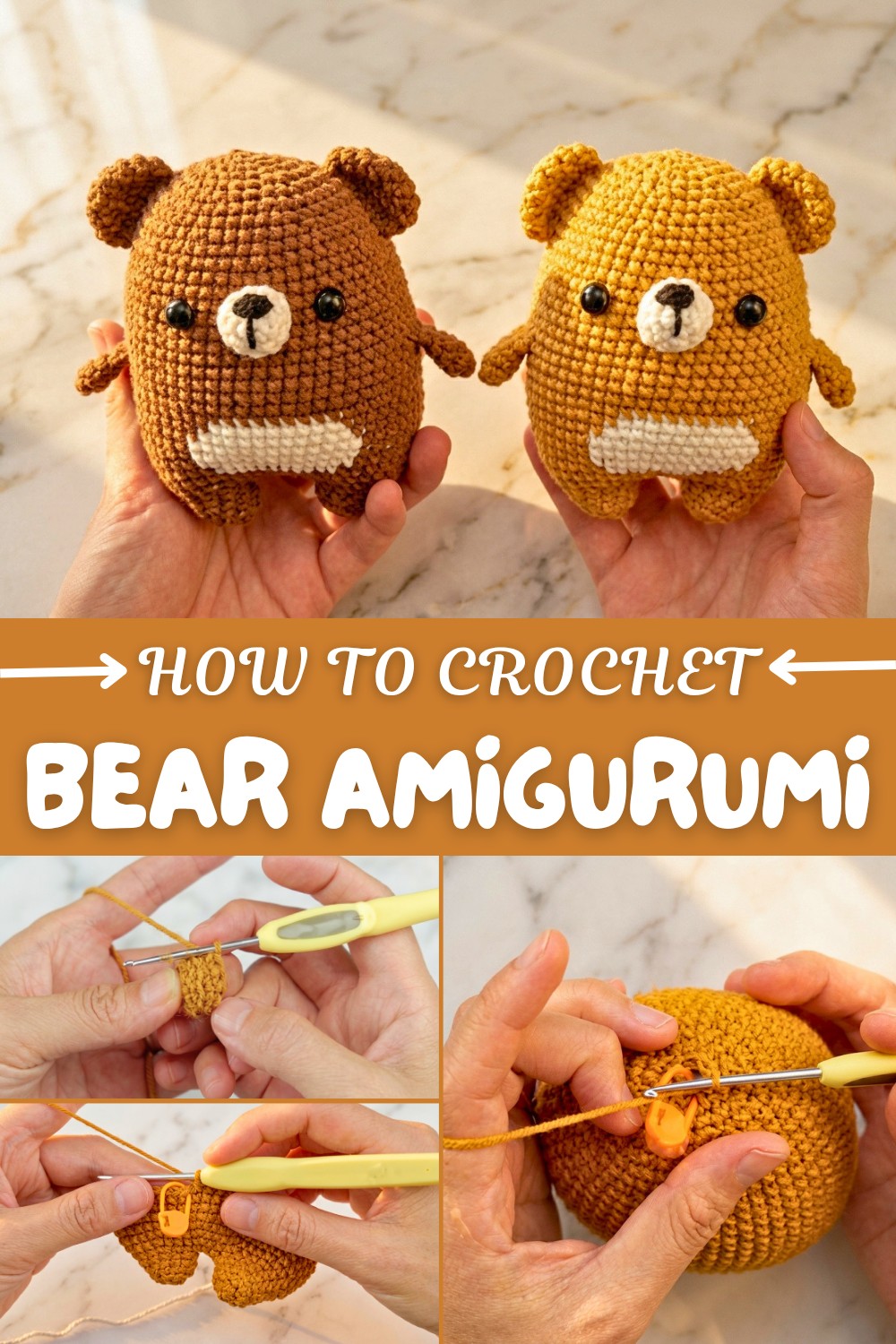 Crochet Bear Amigurumi Pattern